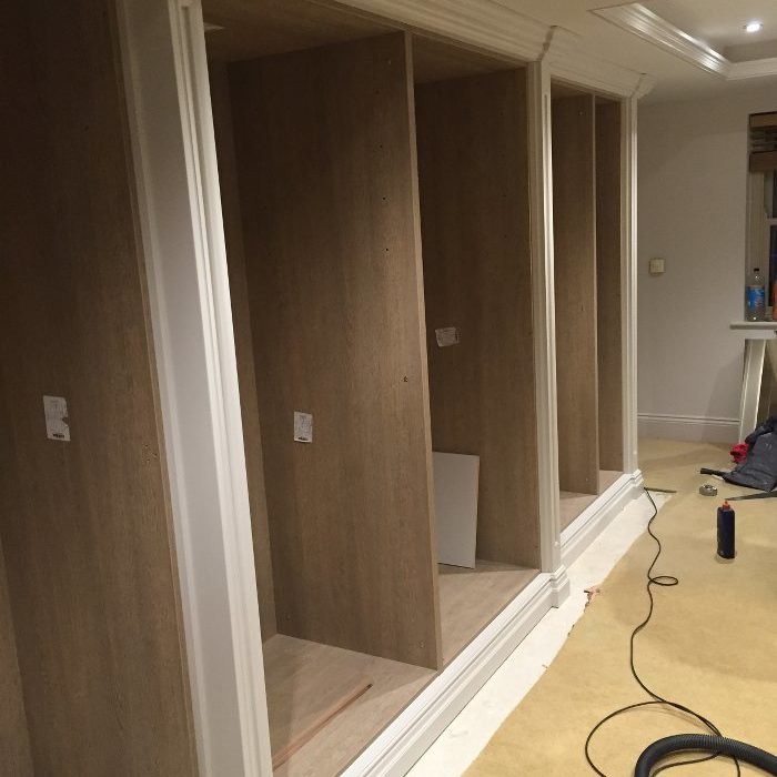 Rockwood Building Services cupboards