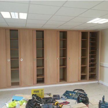 Rockwood Building Services cupboard